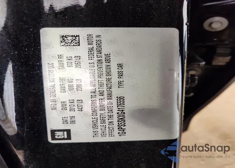 2016 Buick Verano z USA, uszkodzony, nr VIN 1G4PS5SKXG4176556